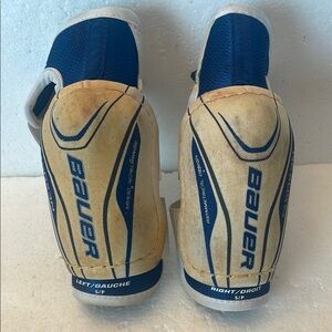 Bauer Nexus 7000 elbow pads Ice Hockey Blue White youth boys girls unisex jr S